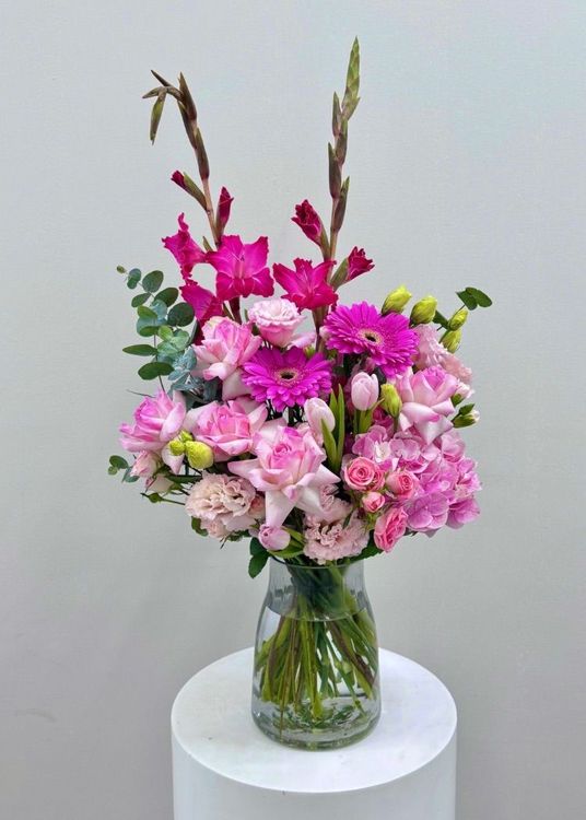 Luxurious Pink Gladiola Ohara Rose Masterpiece