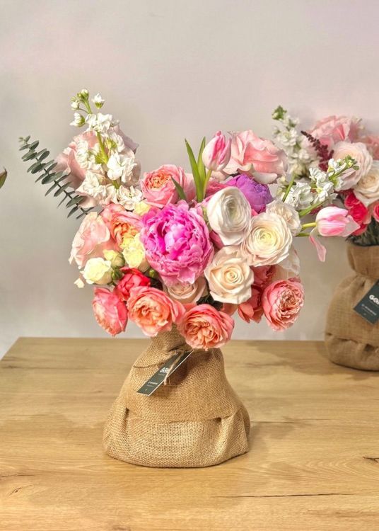 Pink Peony Juliette Rose Luxury Statement