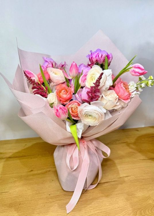 Pink Peony Tulip Dream