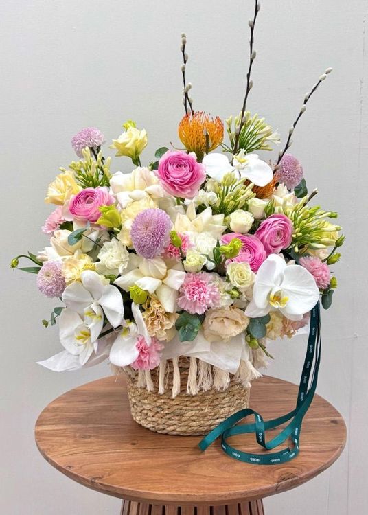 Orchid Ohara Rose Basket Flower Luxury