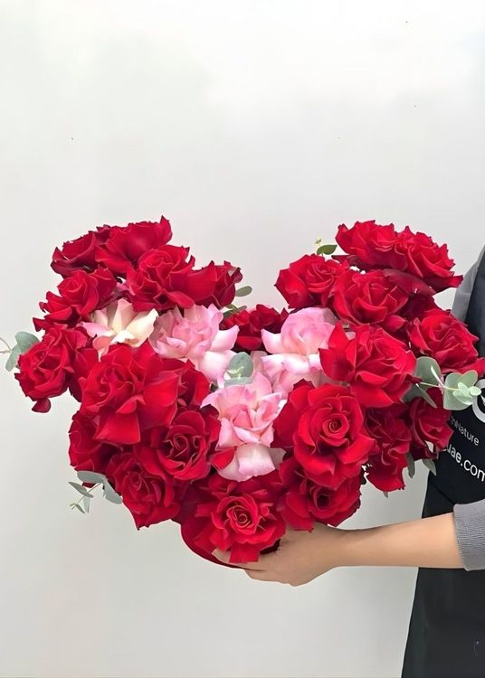 Heart Roses Valentines Day