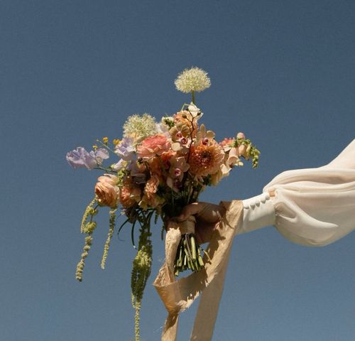 Gaia Wedding Bouquet Collection: A Timeless Expression of Natural Elegance.
